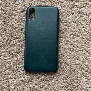 iPhone X Leather Apple Phone Case